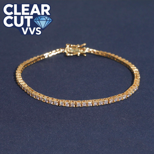 2MM MOISSANITE TENNIS BRACELET