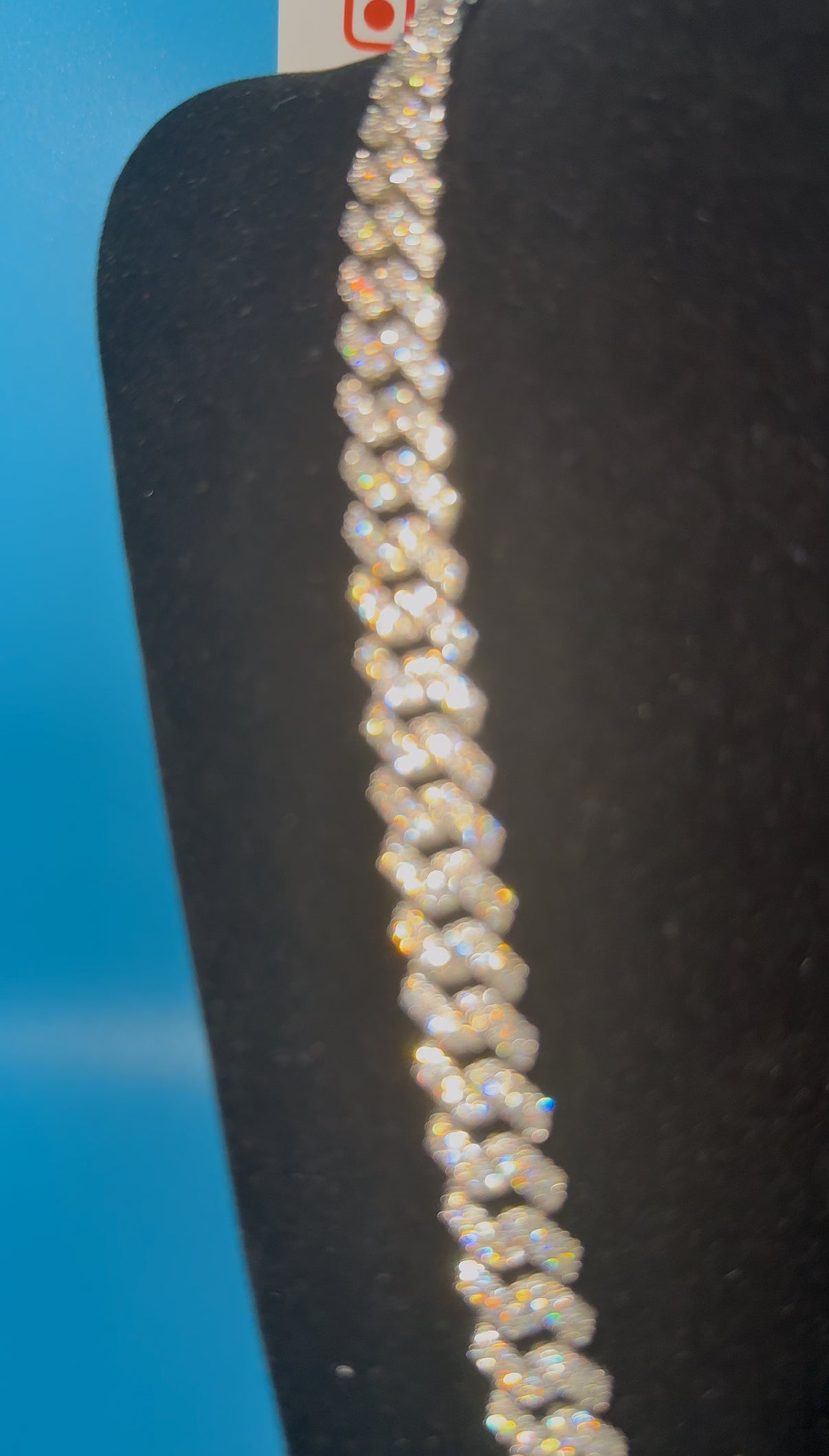 10MM MOISSANITE MIAMI CUBAN SOLID 925 SILVER